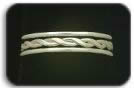 Sterling Silver Thin Braid with two Sterling Silver Thins
